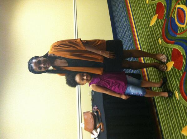 KarlaColemanMgt's tweet photo. My client Marley Taylor w/ Casting Director @RhavynnDrummer http://t.co/sNvoM9X2Qn