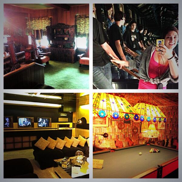 MsBeeMarie's tweet image. It took visiting Elvis&apos; mansion to finally have inspiration to decorate my own place. #carpetwalls #somanypatterns