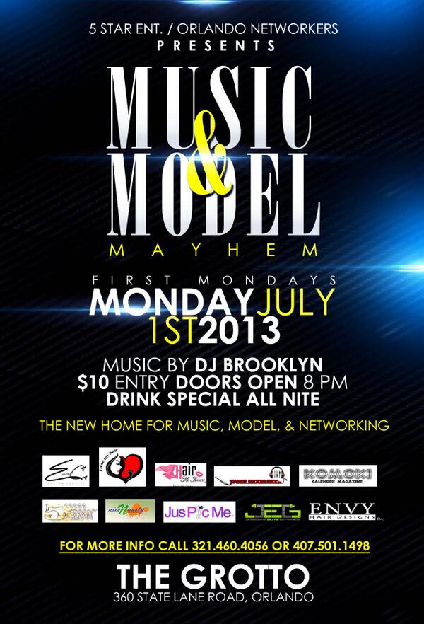 JDeezine's tweet photo. Orlando new networking party July1st Club Grotto http://t.co/EgDdOU8Cb4