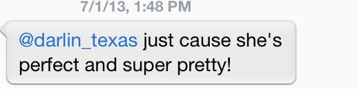 comp4anon's tweet image. Compliment for @darlin_texas