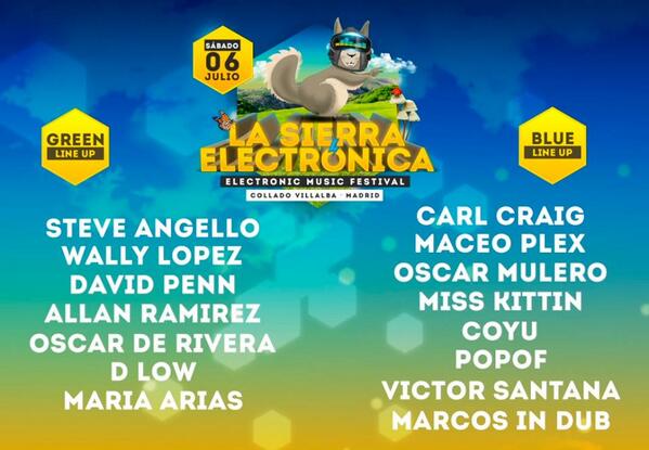 Oscar Mulero/ La Sierra Electrónica / Sábado 06 de julio / Set time 18:00 a 20:15 <a href="/LaSierraElectro/">LaSierraElectrónica</a>