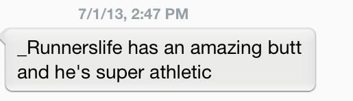 comp4anon's tweet image. Compliment for @_Runnerslife