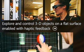 MSFTResearch's tweet photo. Use touch to control your virtual world, explore & control 3-D objects #MSRNUI http://t.co/oIJ6j6nlJ8 http://t.co/tr25DzMhdj