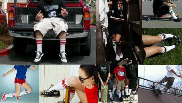 secondstuff12's tweet image. SKATERSOCK !★!