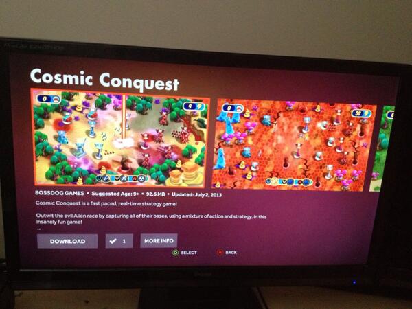 BossDogGames's tweet photo. @playouya @OUYAForum_com Cosmic Conquest, the fast paced RTS, has been approved and is now live on #ouya sandbox! http://t.co/1K9Utm6pef