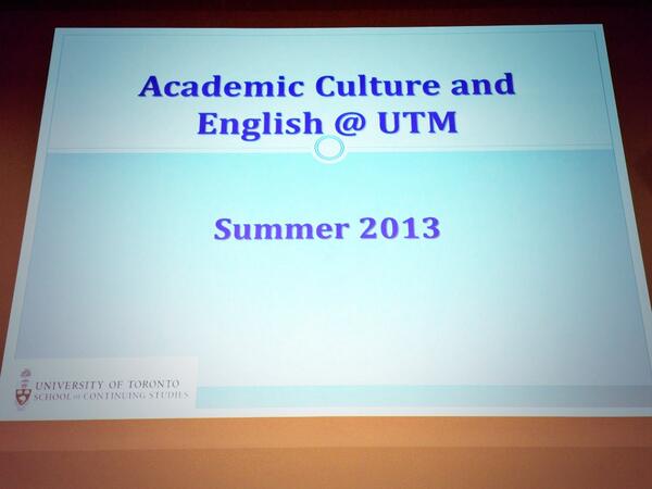 UTMLauren's tweet image. Welcoming 250 new students to @UofTMississauga for our Summer ACE@UTM Program! #UTM #EnglishLanguageProgram