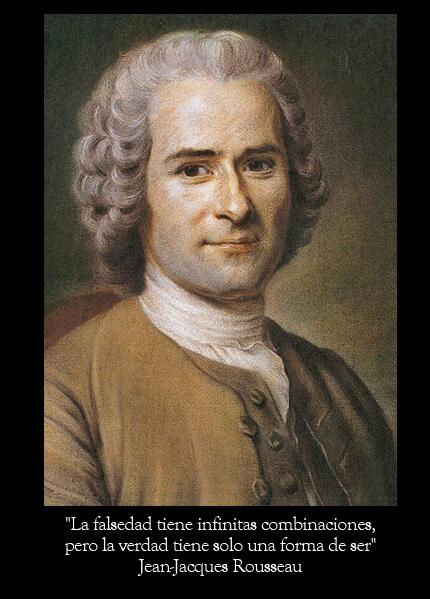 muyinteresante's tweet photo. "La falsedad tiene infinitas combinaciones, la verdad tiene solo una forma de ser" Rousseau: http://t.co/VDqIYnpWUg http://t.co/8XL6B2k9cm