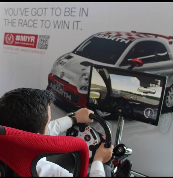 abarthuk's tweet photo. The 'Make It Your Race' roadshow is traveling north for a pit stop at Preston Motor Park tomorrow. #MIYR #Racing http://t.co/KeWziGWWBu