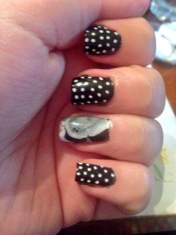 Spotty Nails Nail Art Gallery