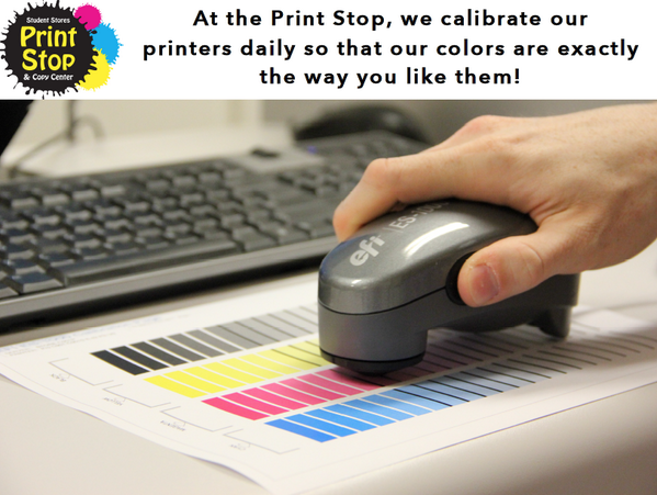 Calibration is key! #UNCPrintStop
