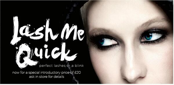 UrbanCalmuk's tweet photo. Our brand new revolutionary express lashes can be done in store for Β£20! Call on 0151 236 0537 #flutterfix #lunchhour http://t.co/QjZ0oz2sTD