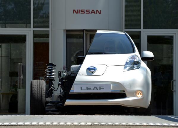 nissanfrance's tweet photo. Exclu : le coupé #Nissan #LEAF en image ! http://t.co/PCviwdI4Li
