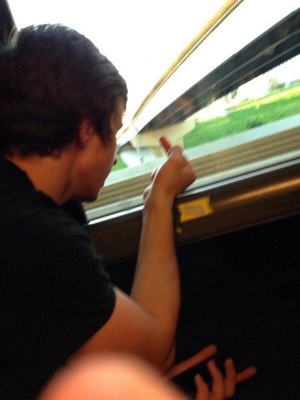 Corey_Gallitz's tweet image. What I imagined @arunge06 doing the whole bus ride to Minnesota #TryingToHaveFun