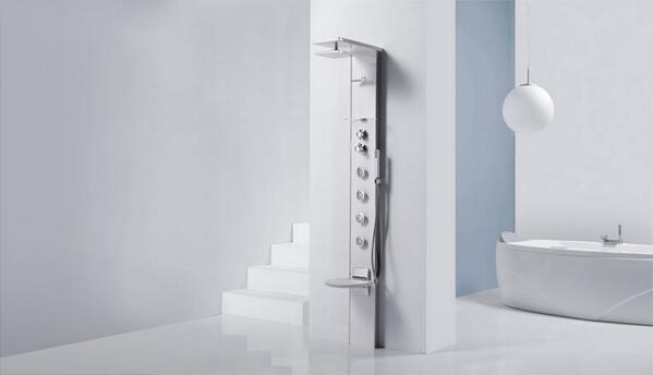 душевая панель со смесителем. душевая панель грое с гидромассажем и тропическим. душевая панель w58. душевая панель gfmark 5512 нержавеющая сталь. душевая колонна kemaidi.