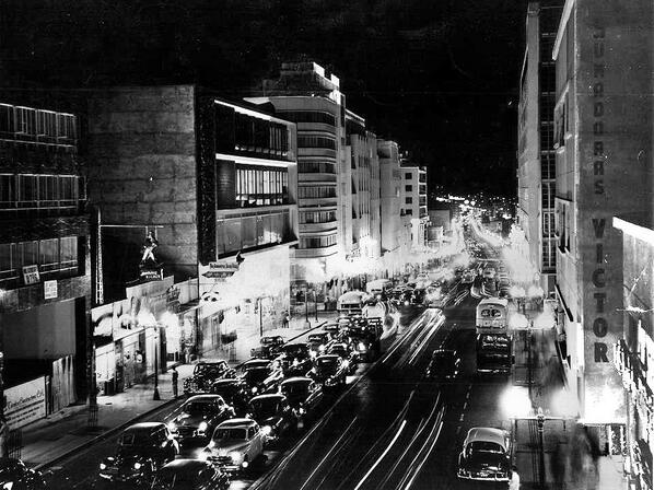 Avenida Urdaneta de Caracas (Años 50)