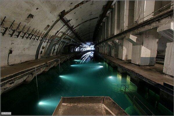 Abandoned Submarine Base, Ukraine