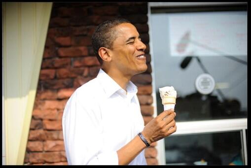 Obama_Eating tweet picture