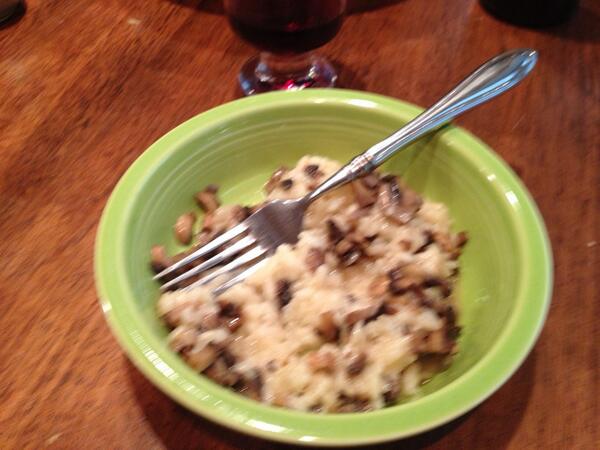 pmfedeli's tweet image. Wife can cook! @iloverissotto