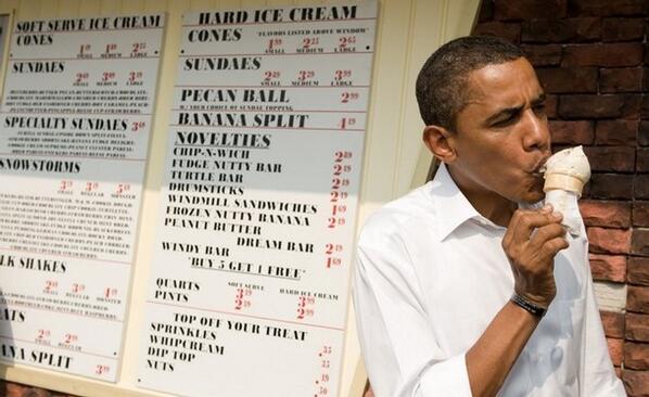 Obama_Eating tweet picture