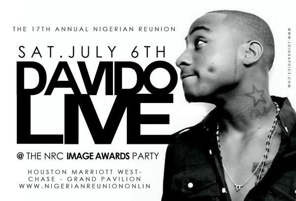 TheOfficialNRC's tweet image. TOMORROW @iam_Davido will be performing Live @ The 17th Annual Nigerian Arts, Cultural &amp;amp; Music festival #NRC2013 http://t.co/IHP7VDOuBE"