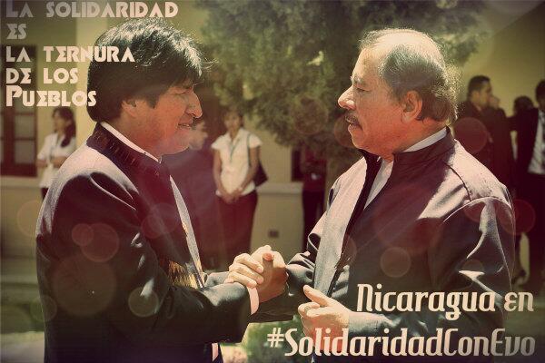 jpmasespanol's tweet photo. RT @dorozcofsln: La Solidaridad es la Ternura de Los Pueblos #Conclusiones Nicaragua en #SolidaridadConEvo http://t.co/7qdLrvkm9w"