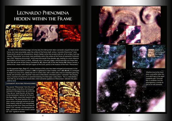 GraemeCameron2's tweet photo. Not only his unique "weapons" designs were found on subsurface,but the Frame's surface also has "Leonardo phenomena". http://t.co/njWPiJqV6C