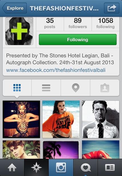 TFFBali's tweet photo. Have you heard? You can now check out The Fashion Festival on @Instagram @TheFashionFestivalBali http://t.co/Yfs4UPjiSA