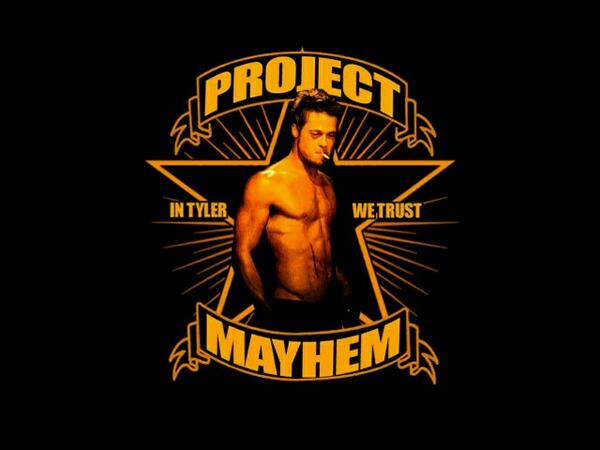 Fizzieizzy's tweet image. This is fixing to be my new header for twitter!! I love it. #ProjectMayham #InTylerWeTrust #FightClub