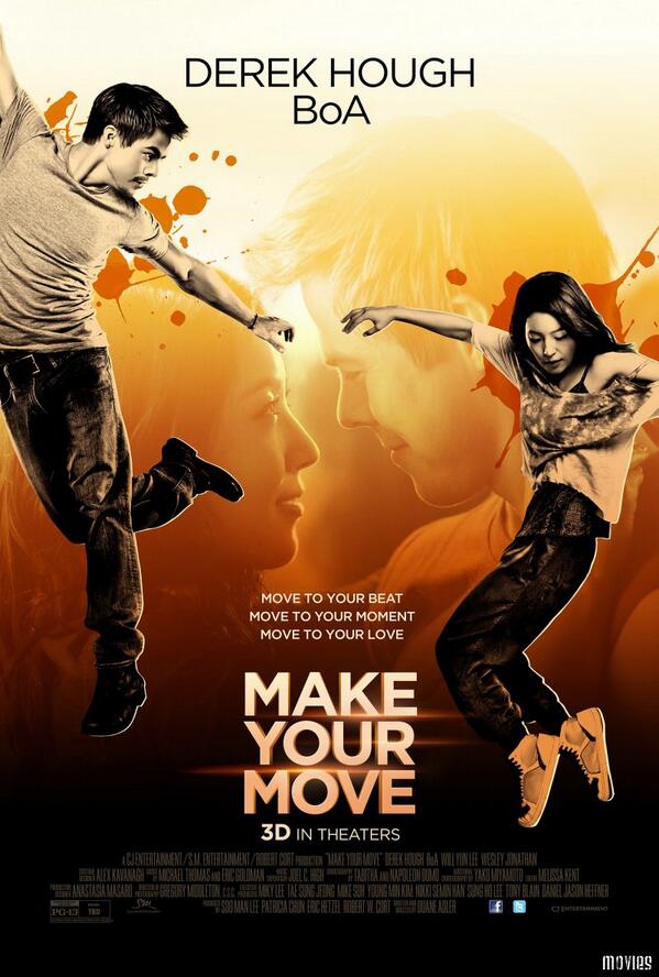 【Make Your Move 3D】Poster #2 http://kinopoisk.ru/film/579685/ 보아 주연의 미국 댄스영화 메이크유어무브의 또다른 포스터 공개! 8월 8일 러시아 개봉! @BoAkwonTrans...