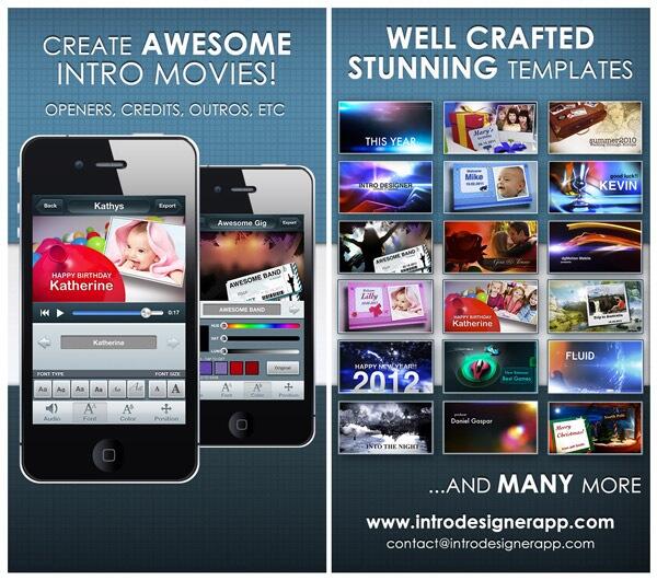 JNeang's tweet image. Awesome app to spice up your videos! Check it out guys! itunes.apple.com/us/app/intro-d…