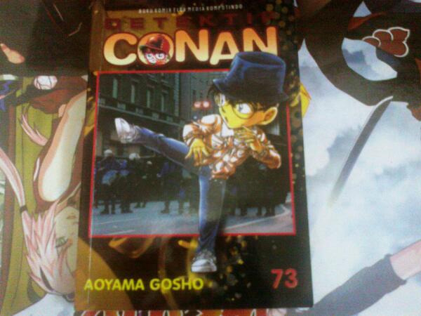 sundaywithmei's tweet image. Waktu ke malang pertama kali lgsg cari komik Dconan 73 ;3 akhirnya bertambah lagi koleksi saya ~