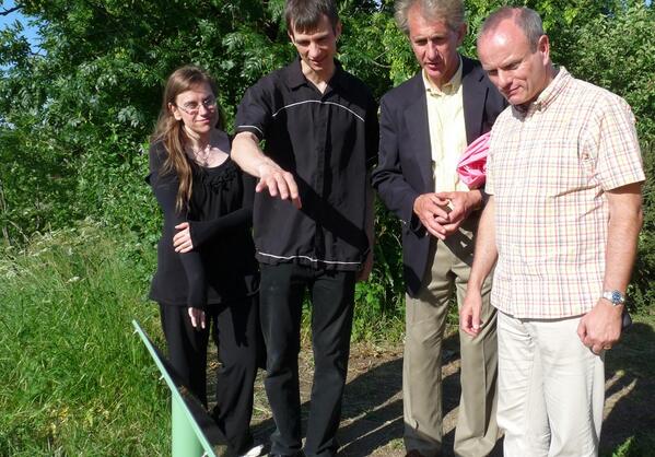 FinchleyArrow's tweet photo. New vista sign unveiled on Long Lane Pasture by @mikefreermp #finchley http://t.co/WDwaY7hOfC http://t.co/hs1Uf7SvYn