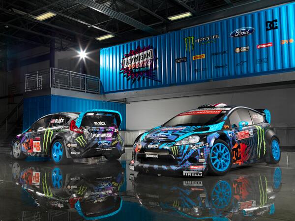 XBrands13's tweet photo. RT Ken Block Ford Fiesta "13 - I think....amazing design :) http://t.co/Vz7rSq8fMo