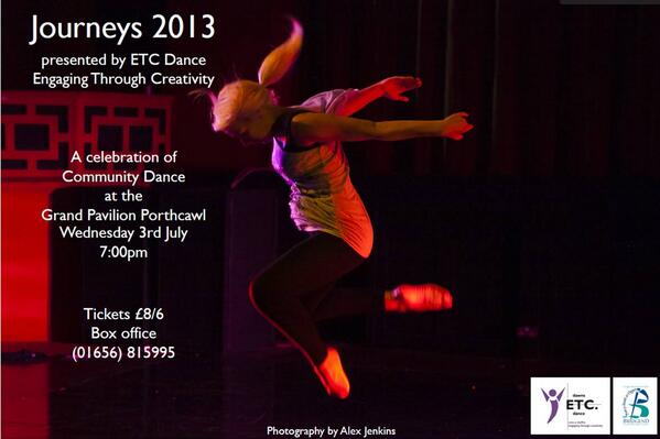GrandPavilion's tweet photo. Tonight 7pm ' Journeys 2013'  a celebration of community dance @EtcDance @GrandPavilion #Porthcawl http://t.co/YxhLSjstTM