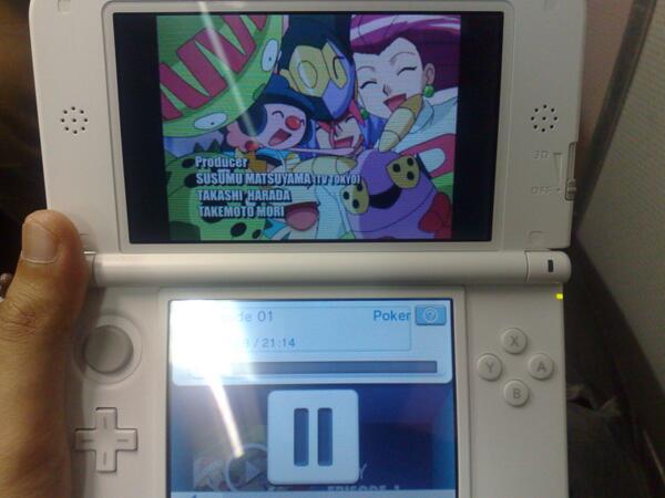 Azard3's tweet image. Watching Pokemon on 3DS #NintendoZone
