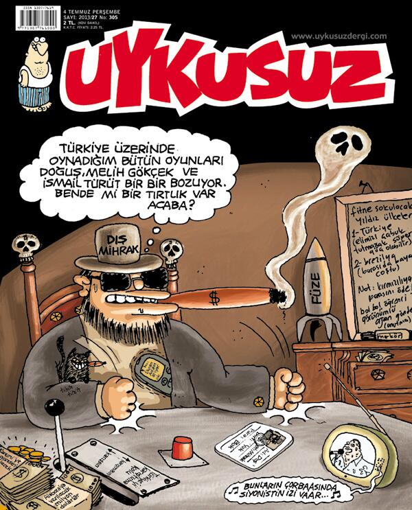 UykusuzDergi's tweet image. Bu haftaki Uykusuz&apos;un kapağı: Dış Mihrak