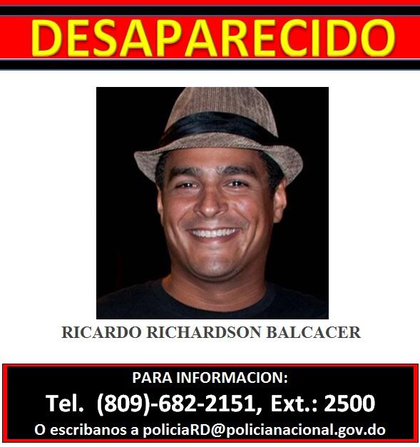 PoliciaRD's tweet photo. ¡Ayúdanos a encontrarlo! DESAPARECIDO. Ricardo Richarson Bacalcer. 34 años,  809-682-3151, Ext.2500, FavorRT http://t.co/lI9T2f7Ijw