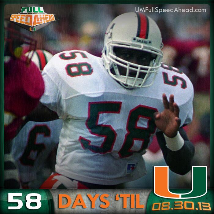 Canes Football on Twitter "Corwin Francis would like to remind you 58 days until kickoff. Get