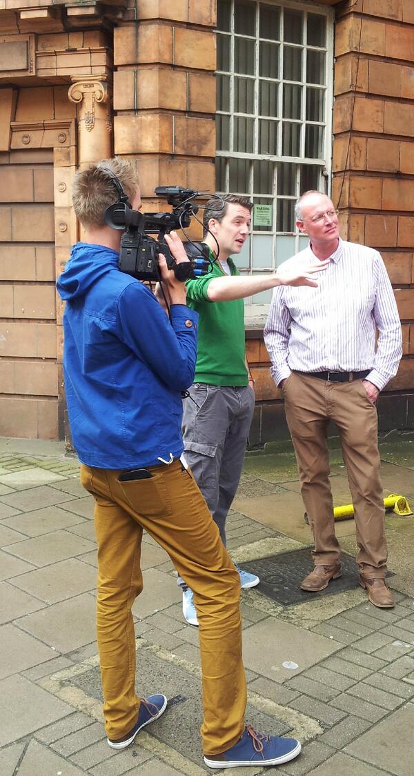 SaffronHousing's tweet image. Filming for #BBC #EmptyHomes earlier today at one of our projects in #GreatYarmouth