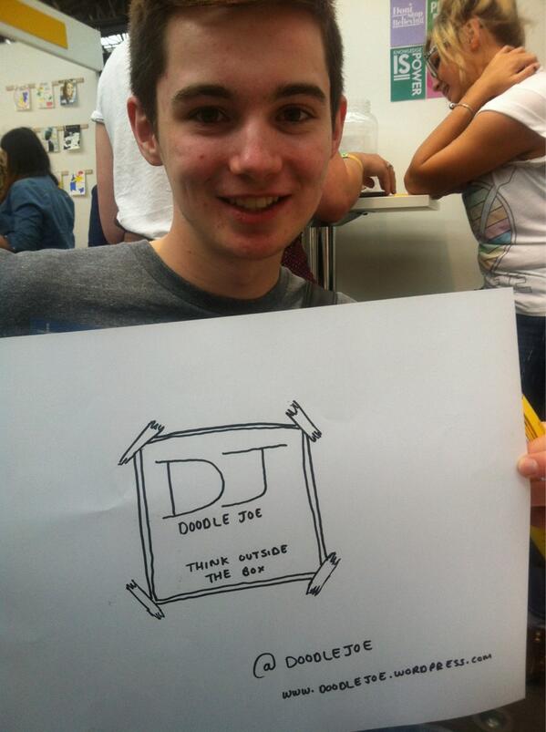 MajorPlayerJobs's tweet photo. Doodle Joe thinks outside the box http://t.co/tnaaVpJDfL #newblood #majorCV @doodlejoe http://t.co/alZX5YMB4J