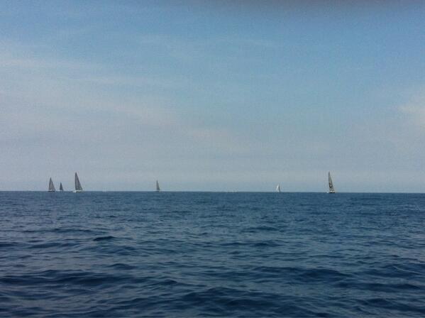 Commanding lead at second top mark. Keep it up lads! <a href="/52SuperSeries/">52 SUPER SERIES</a> #RoyalCupMarinaIbiza