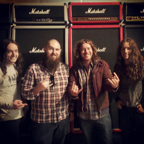 We've had an awesome few hours at the <a href="/MarshallAmpsUK/">MarshallAmpsUK</a> Factory! Big thanks to Joel for showing us around!