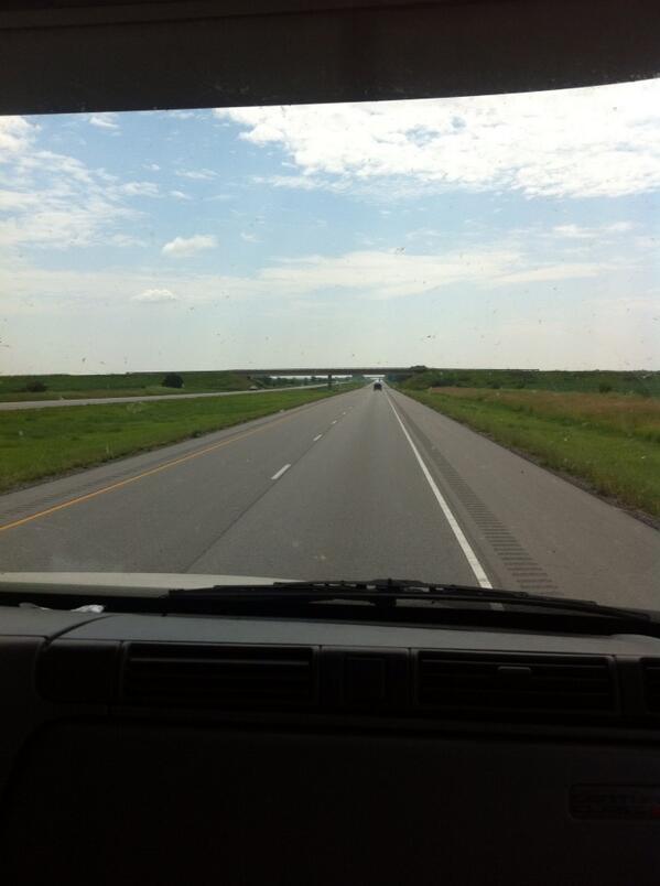 On the road to jacksonville!