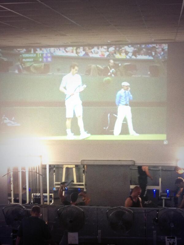 RedefinedFIT1's tweet image. Murray isn't doing very well is he...