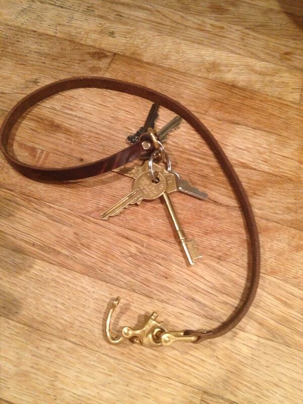 Leather key straps from ELCS .. You won't chip your petrol tank .