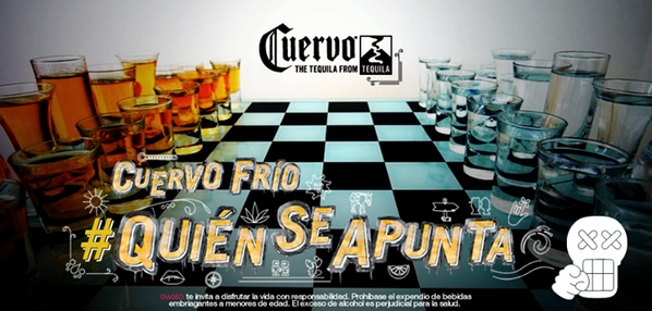 CUERVO FRÍO - Pregúntale a tus amigos: #QuienSeApunta  ¿___________?