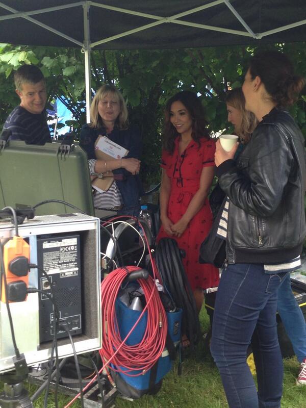 littlewoods's tweet image. Serious shoot discussions... Lovely having you on set today as always @KlassMyleene #behindthescenes