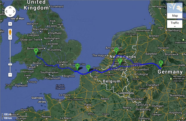 weatheredhands's tweet image. Tomorrow evening, we leave for mainland Europe for our weekend of shows with @OFHTWEETS.