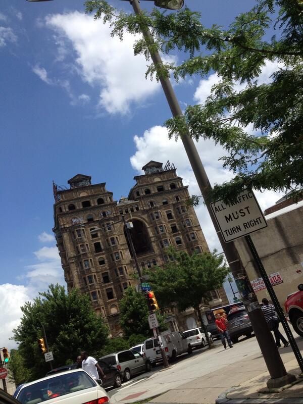 abandoned hotel in Philadelphia