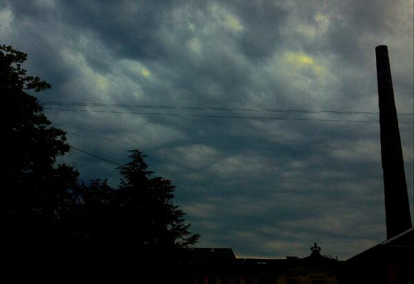 The Sky where I'm at,